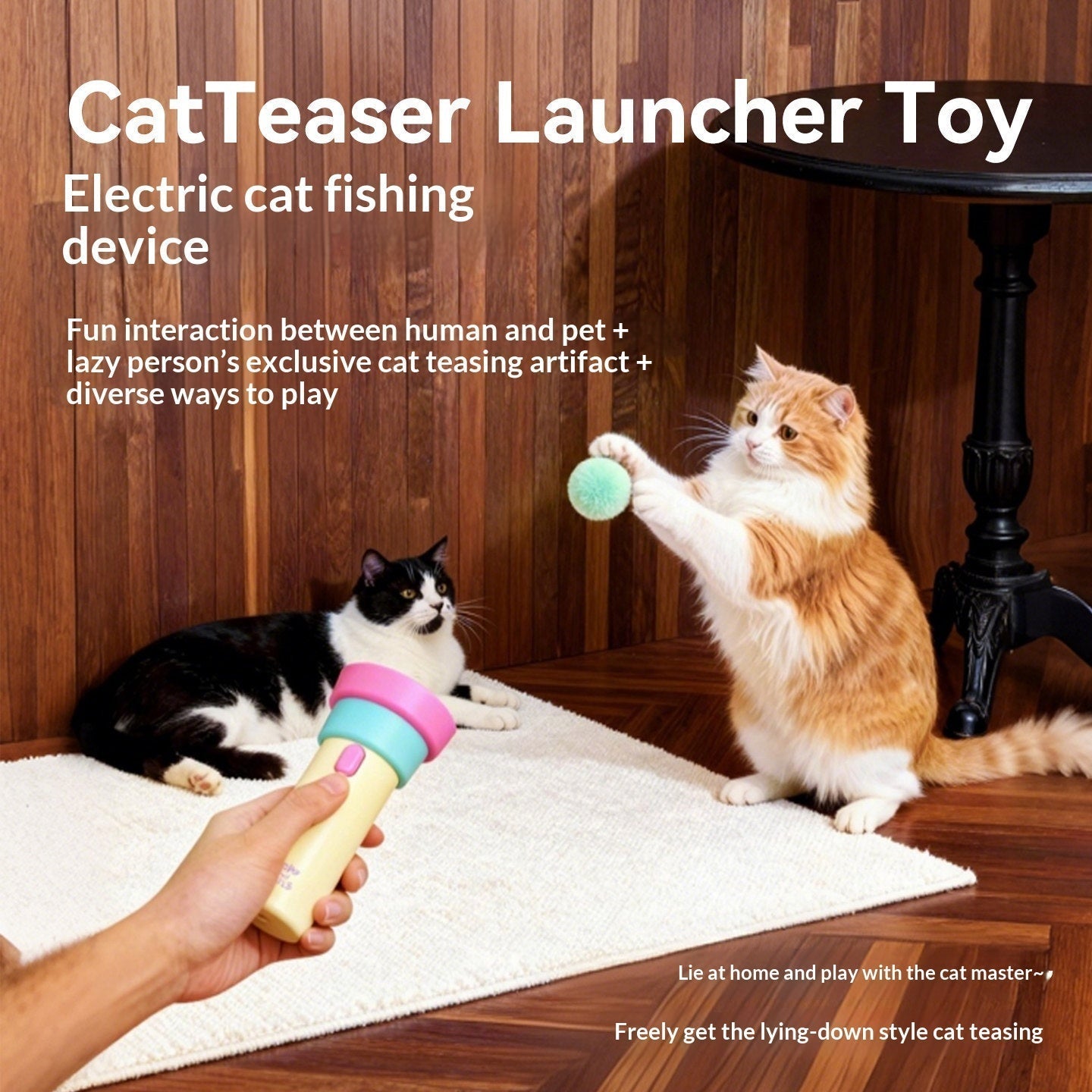 Interactive Feather Robot Toy