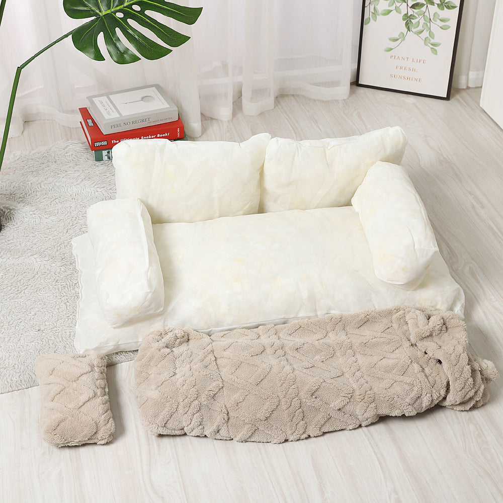 Heated Anti-Anxiety Pet Bed