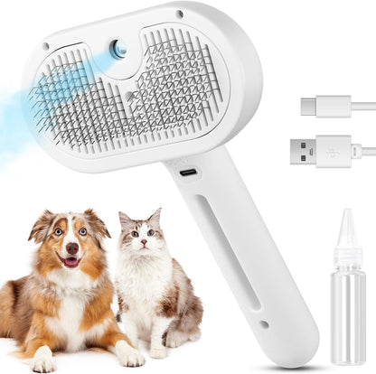 3-in-1 Steam Grooming Brush