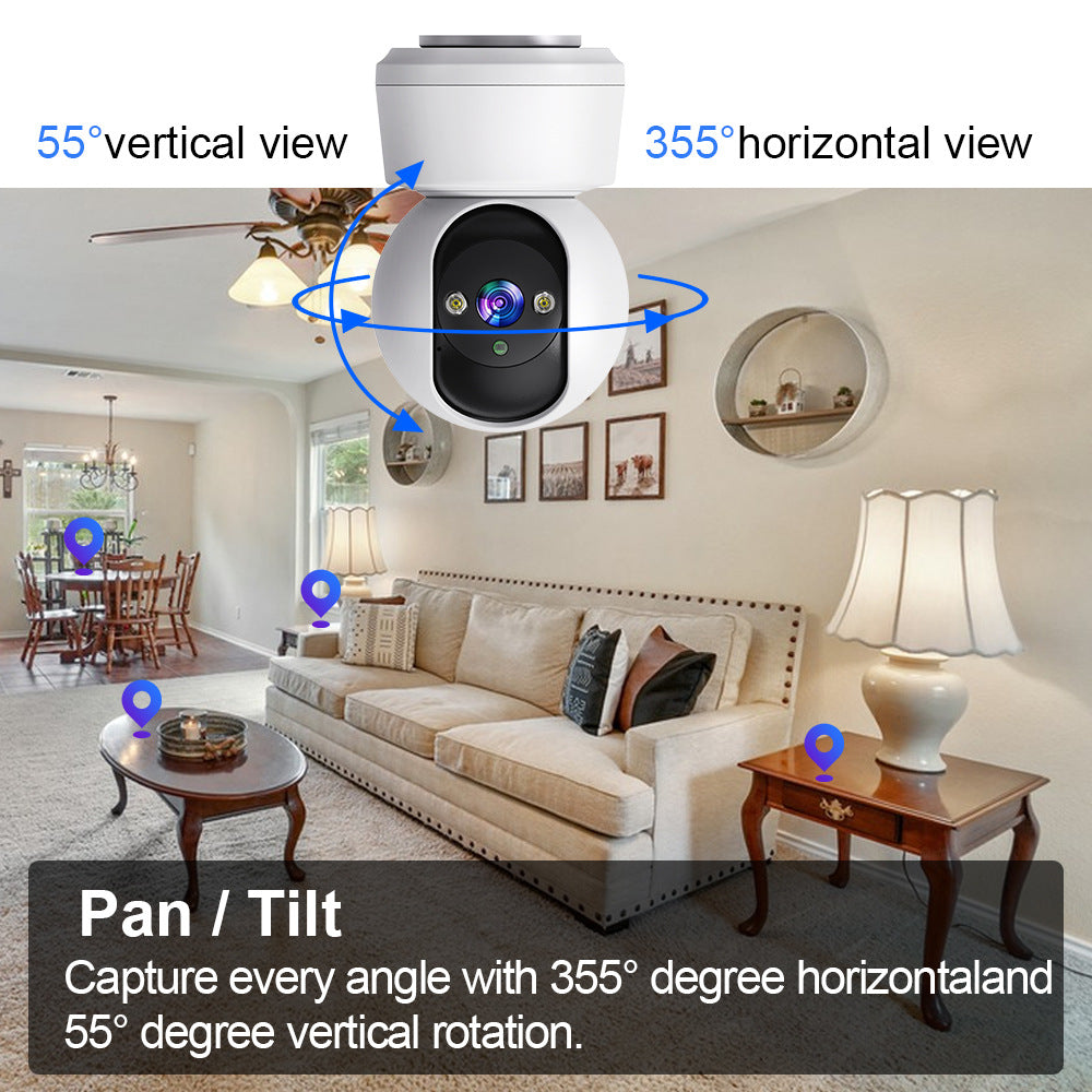 Smart Pet Camera PTZ 360°